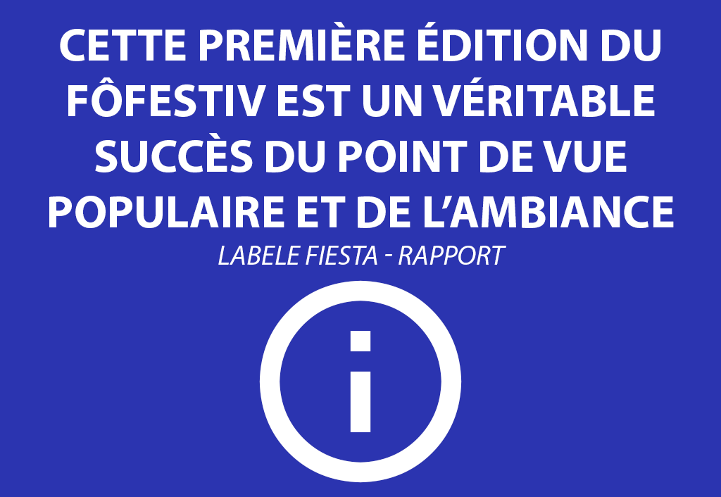 Rapport du Label Fiesta