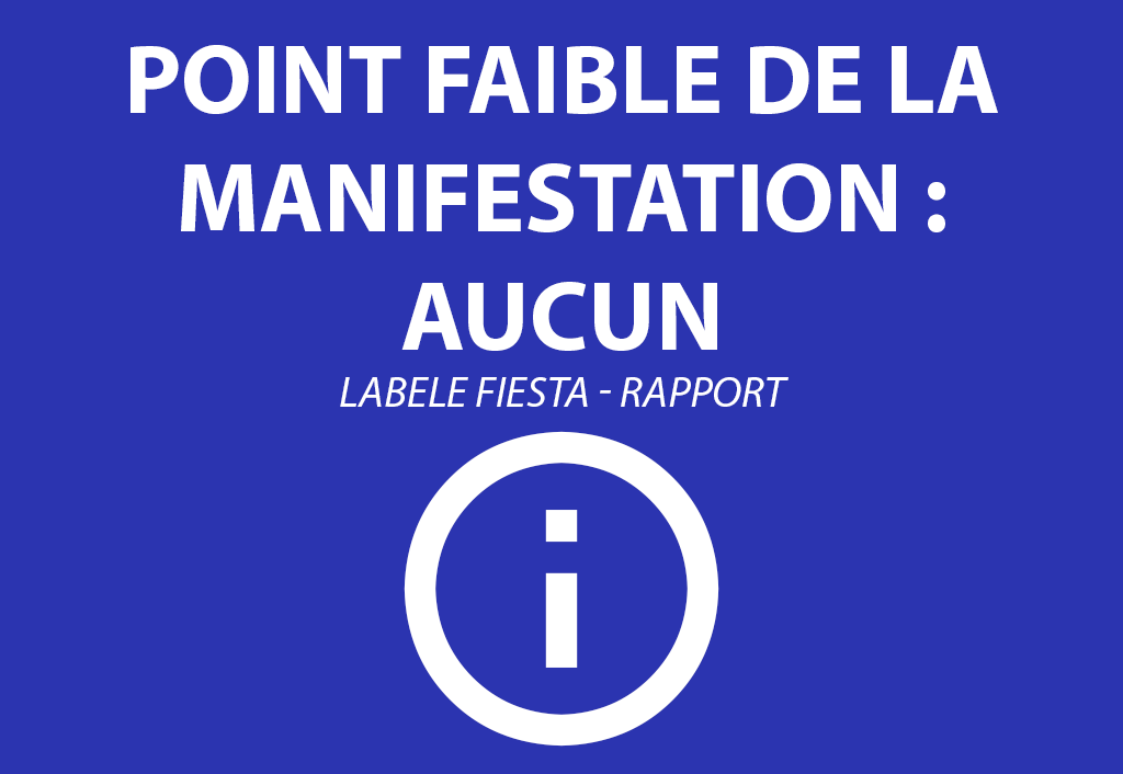 Rapport du Label Fiesta